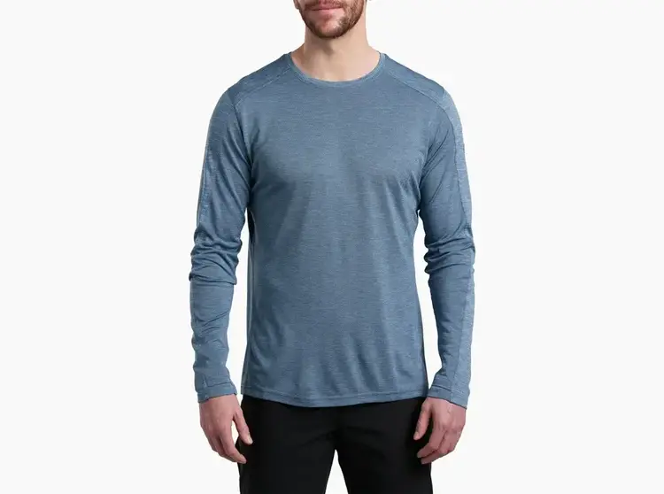 KUHL MEN'S ENGINEERED KREW L/S | BLUE COVE