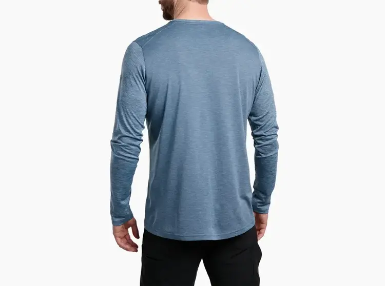 KUHL MEN'S ENGINEERED KREW L/S | BLUE COVE