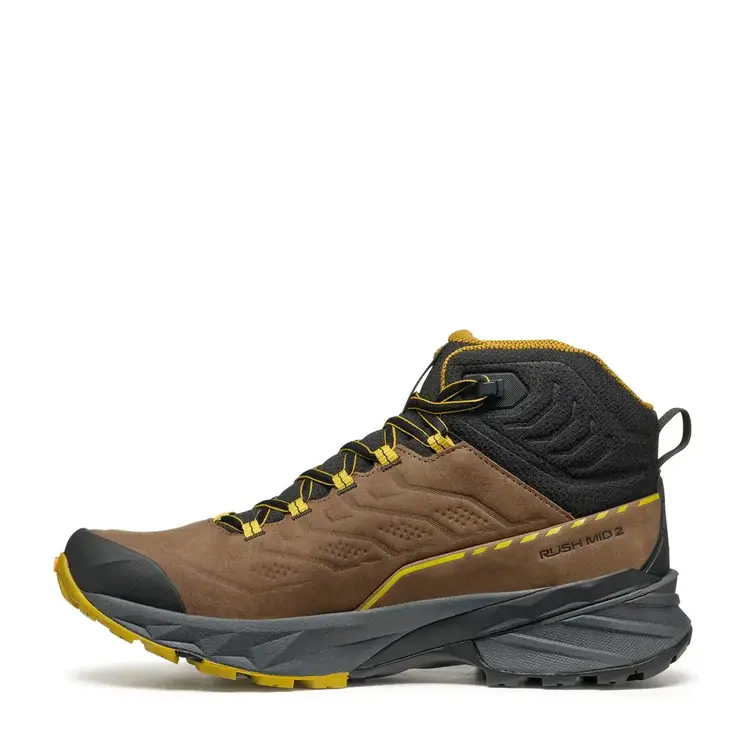 SCARPA MEN'S RUSH 2 PRO MID GTX | BROWN/SULPHUR