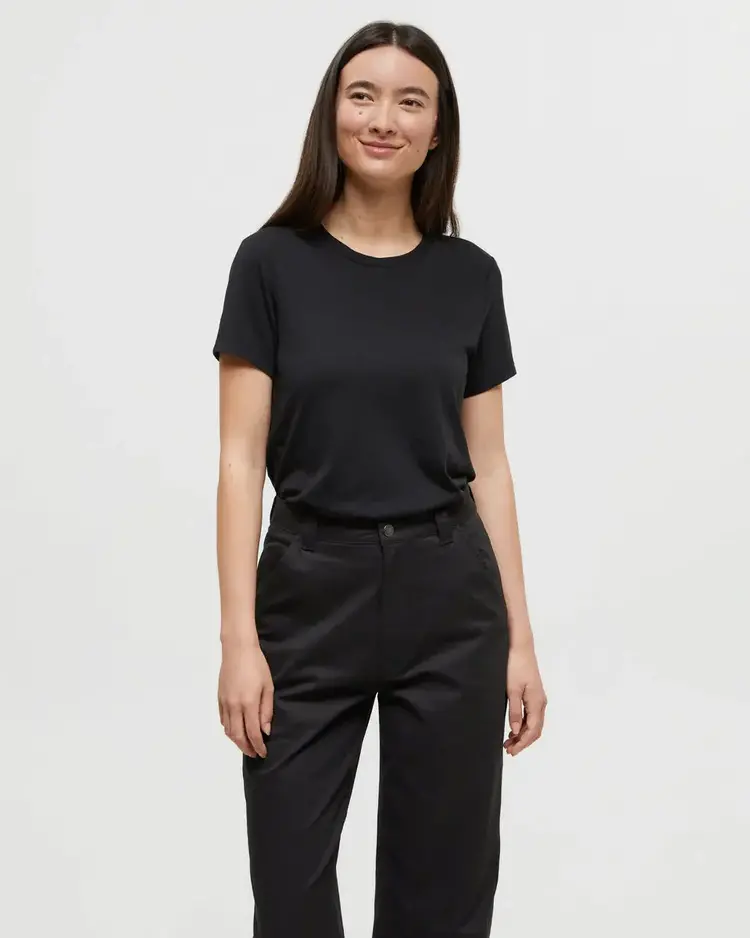 TENTREE WOMEN'S WINSLOW T-SHIRT | BLACK