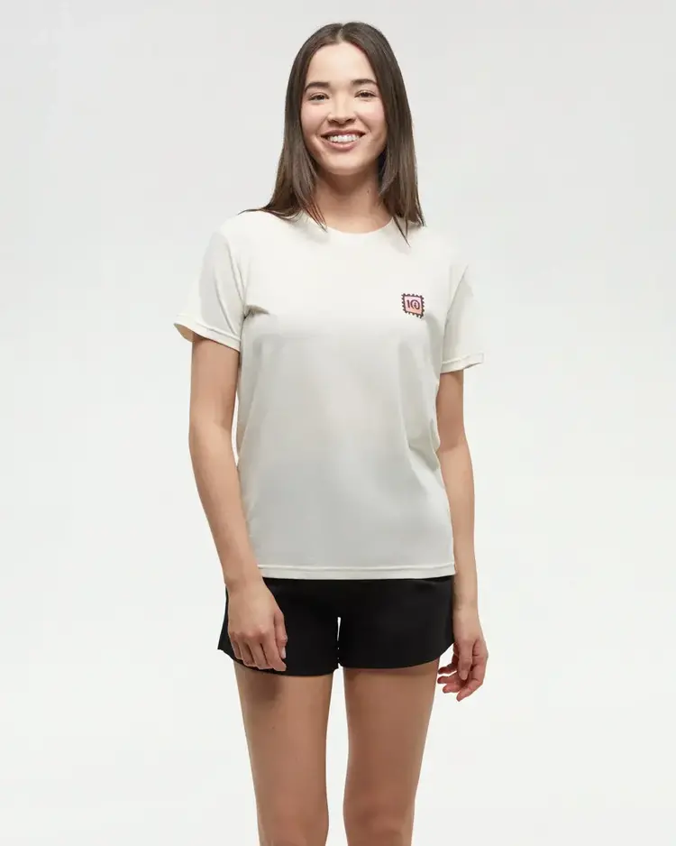 TENTREE WOMEN'S EMERALD EDGE ARCH T-SHIRT | UNDYED