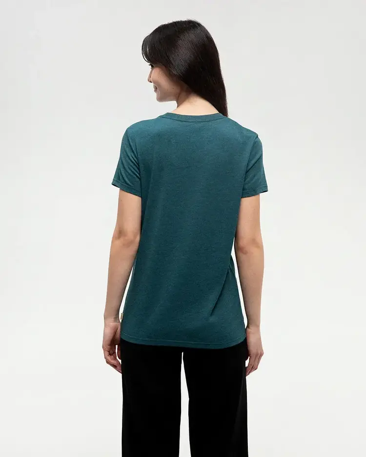 TENTREE WOMEN'S JUNIPER T-SHIRT | JASPER HTHR