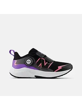 NEW BALANCE LITTLE KIDS DYNASOFT REVEAL v4 BOA | BLK/PINK/PPL
