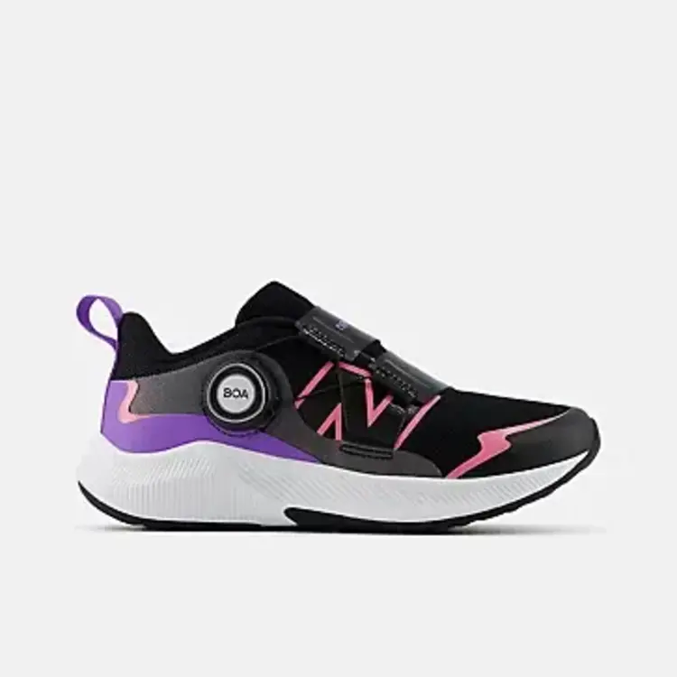 NEW BALANCE LITTLE KIDS DYNASOFT REVEAL v4 BOA | BLK/PINK/PPL