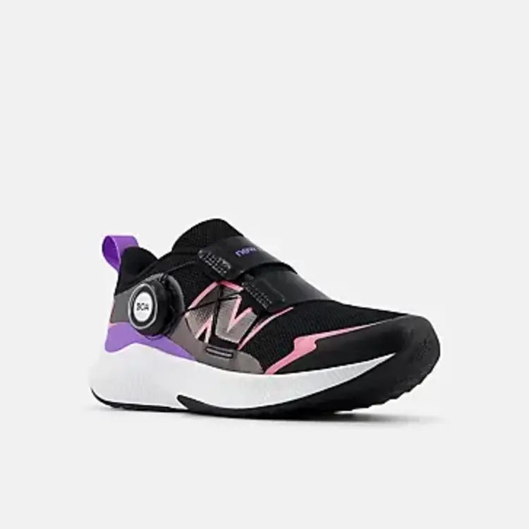 NEW BALANCE LITTLE KIDS DYNASOFT REVEAL v4 BOA | BLK/PINK/PPL