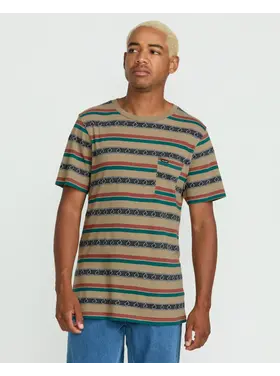 VOLCOM MEN'S TACTION CREW S/S TEE | KHAKI