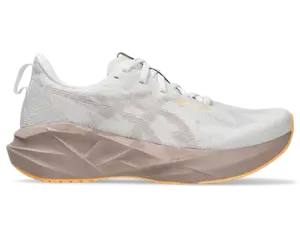 ASICS WOMEN'S NOVABLAST 5 | WHITE/FAWN - Gerick Sports