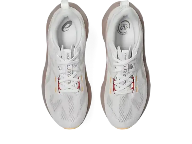 ASICS WOMEN'S NOVABLAST 5 | WHITE/FAWN