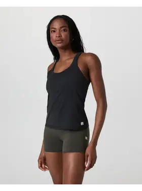 VUORI WOMEN'S LUX RACERBACK TANK | BLACK