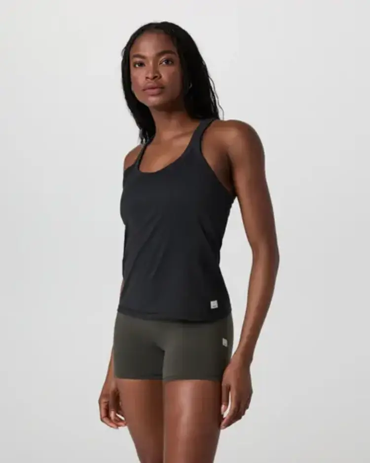 VUORI WOMEN'S LUX RACERBACK TANK | BLACK