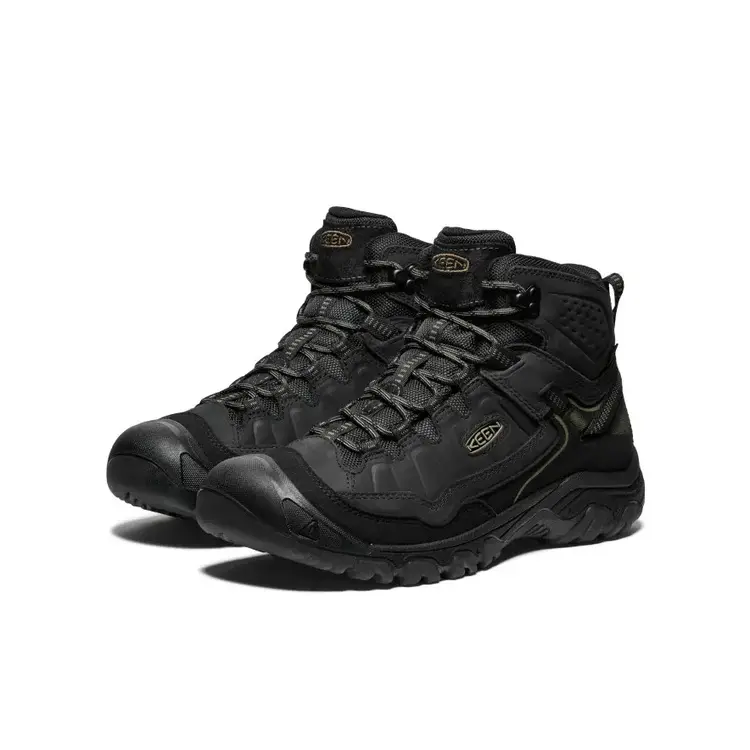 KEEN MEN'S TARGHEE IV MID WP | TRIPLE BLACK