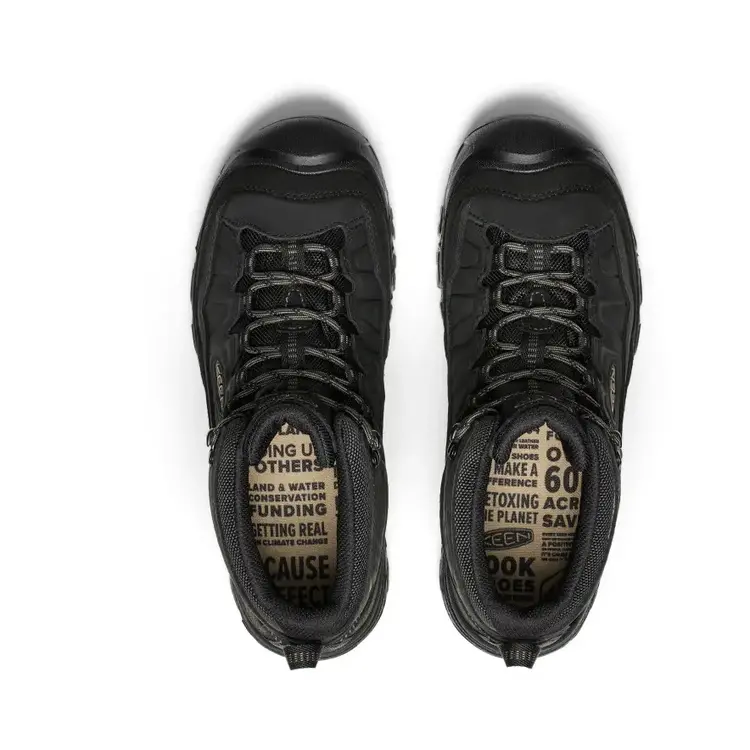 KEEN MEN'S TARGHEE IV MID WP | TRIPLE BLACK