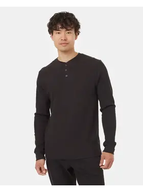 TENTREE MEN'S FREEMONT HENLEY | BLACK
