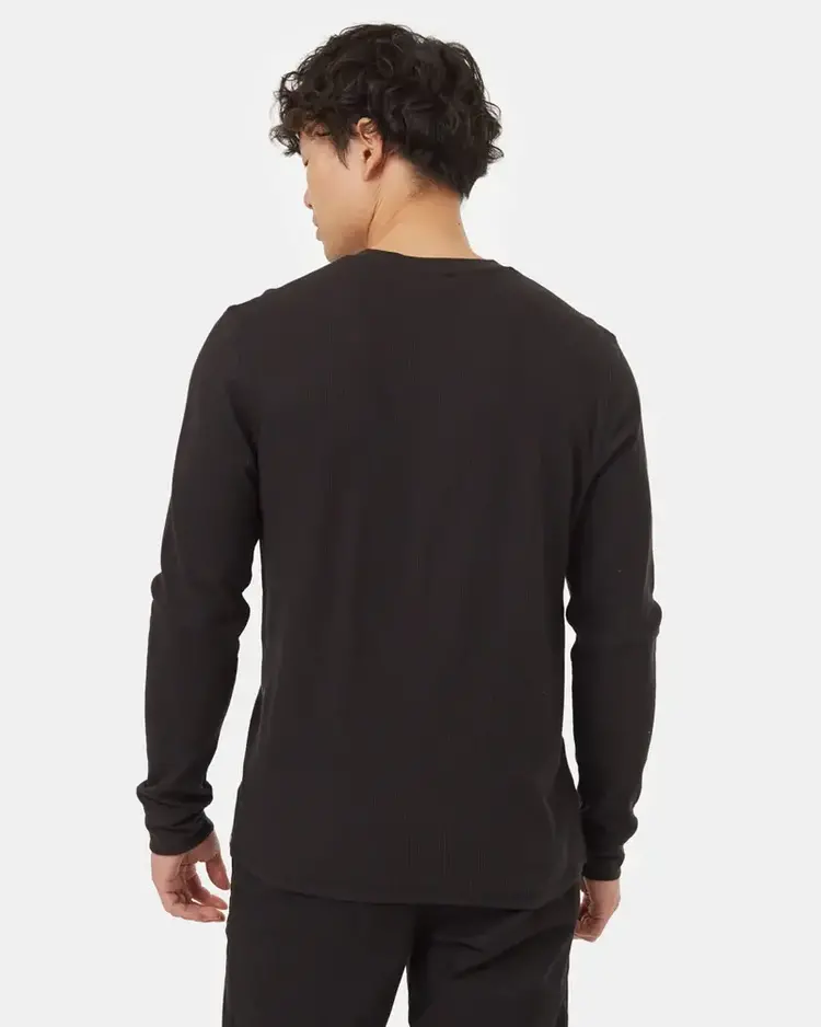 TENTREE MEN'S FREEMONT HENLEY | BLACK