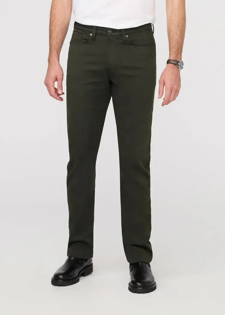 DUER MEN'S NO SWEAT STRAIGHT PANT | EVERGREEN