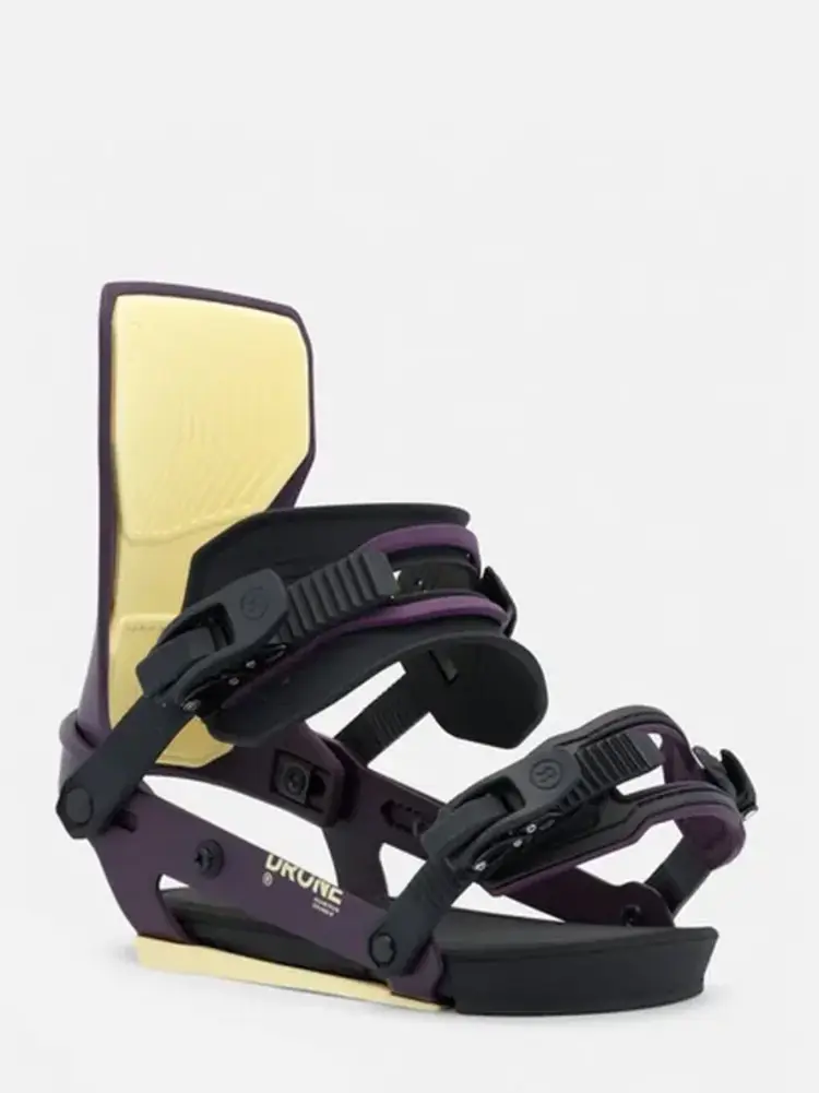 RIDE DRONE MEN'S SNOWBOARD BINDINGS | PURPLE