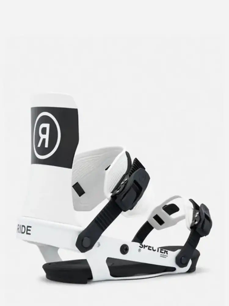 RIDE SPECTER MEN'S SNOWBOARD BINDINGS | WHITE