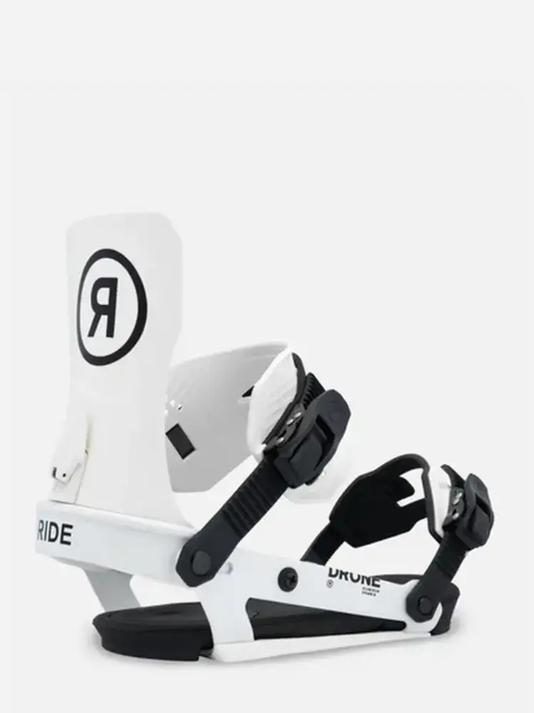 RIDE DRONE WOMEN'S SNOWBOARD BINDINGS | WHITE