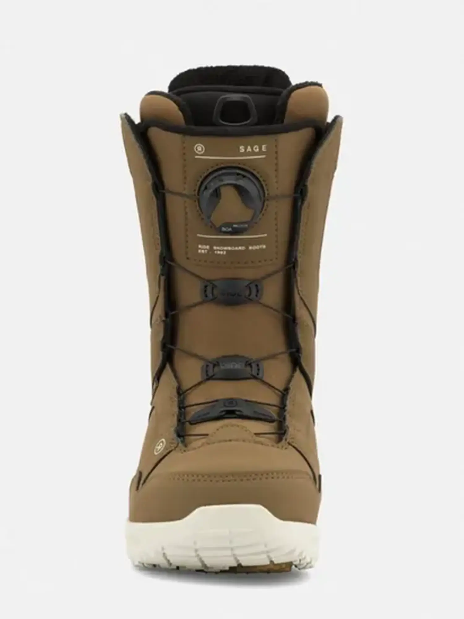 RIDE SAGE SNOWBOARD BOOTS | BROWN - Gerick Sports