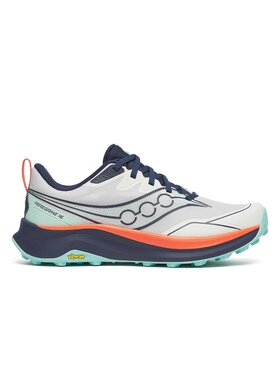 SAUCONY WOMEN'S PEREGRINE 16 | WHITE/NAVY
