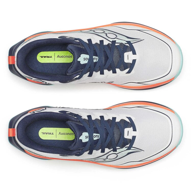 SAUCONY WOMEN'S PEREGRINE 16 | WHITE/NAVY