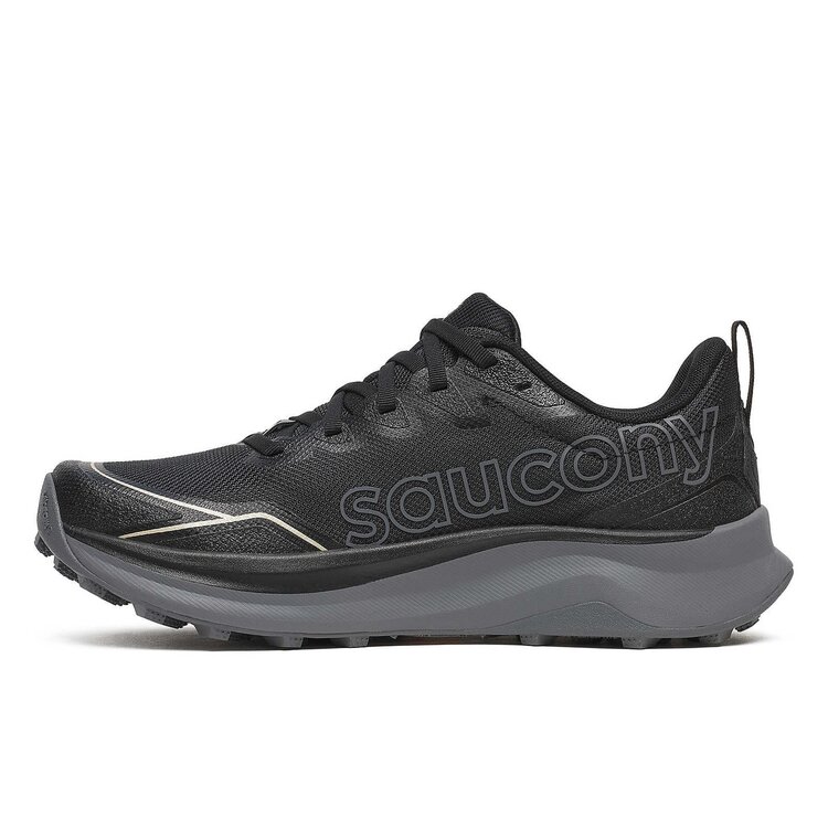 SAUCONY WOMEN'S PEREGRINE 16 | BLACK/CARBON