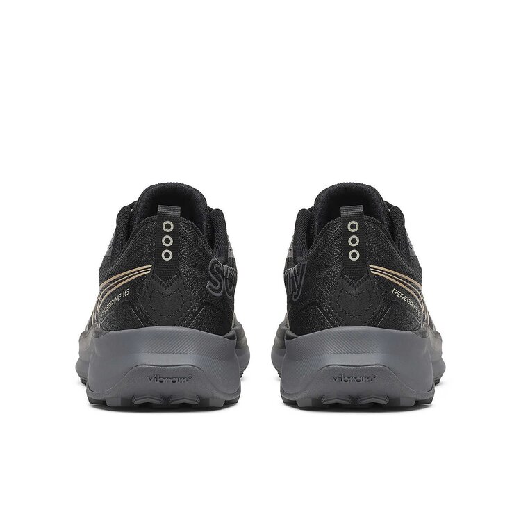 SAUCONY WOMEN'S PEREGRINE 16 | BLACK/CARBON