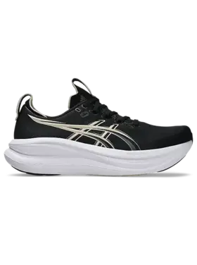 ASICS MEN'S GEL-NIMBUS 28 | BLACK/FEATHER