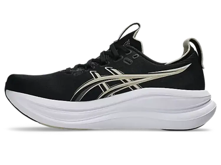 ASICS MEN'S GEL-NIMBUS 28 | BLACK/FEATHER