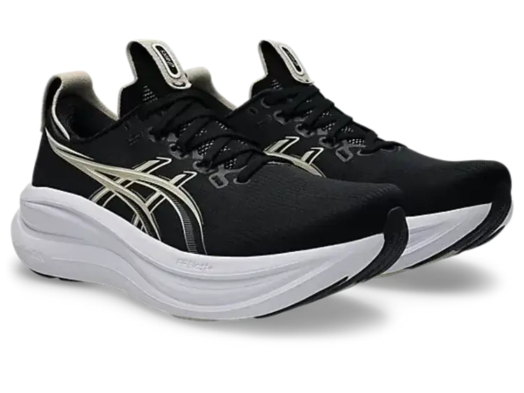 ASICS MEN'S GEL-NIMBUS 28 | BLACK/FEATHER