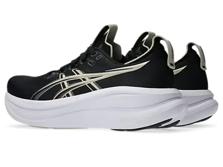 ASICS MEN'S GEL-NIMBUS 28 | BLACK/FEATHER