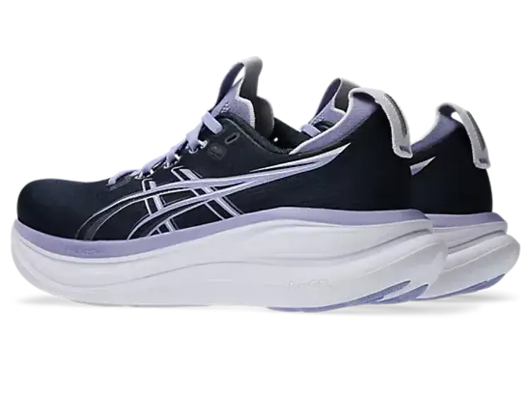 ASICS WOMEN'S GEL-NIMBUS 28 | MIDNIGHT/BLUEBELL