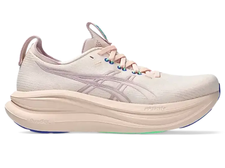 ASICS WOMEN'S GEL-NIMBUS 28 | PEARL PINK/MORGANITE