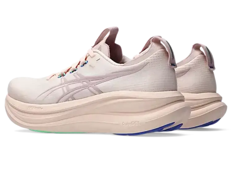 ASICS WOMEN'S GEL-NIMBUS 28 | PEARL PINK/MORGANITE