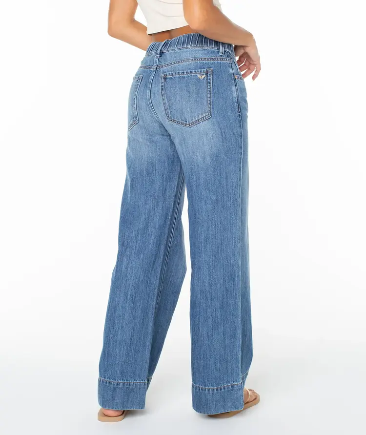 ROXY WOMEN'S FINLEY PANT | ZONE OUT DENIM WASH