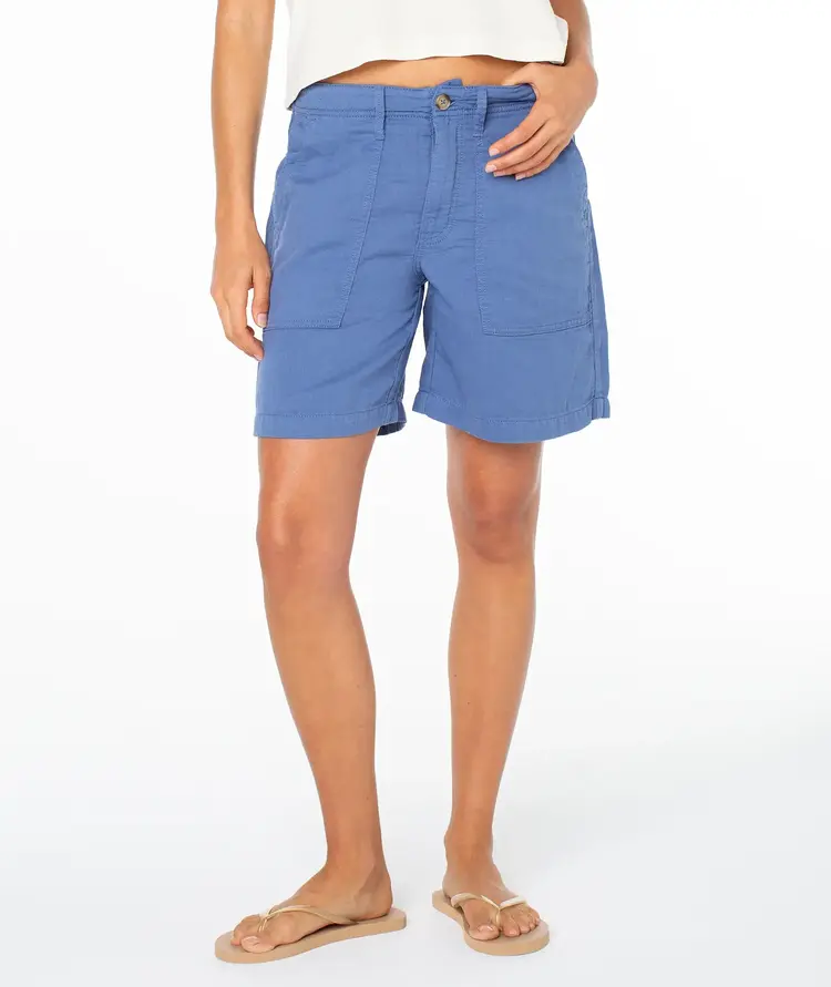 ROXY WOMEN'S HAWAII HARBOR SHORTS | BLUE HORIZON