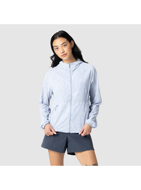 OUTDOOR RESEARCH WOMEN'S ASTROMAN F/Z SUN HOODIE | TITANIUM