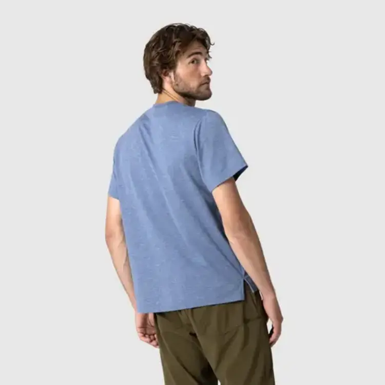 OUTDOOR RESEARCH MEN'S ACTIVEICE SPECTRUM SUN T-SHIRT | ASCENT BLUE