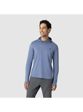OUTDOOR RESEARCH MEN'S ACTIVEICE SPECTRUM SUN HOODIE | ASCENT BLUE
