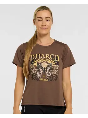 DHARCO WOMEN'S TECH TEE | BISCOTTI