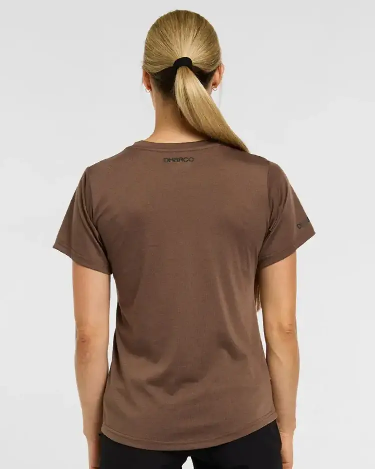 DHARCO WOMEN'S TECH TEE | BISCOTTI
