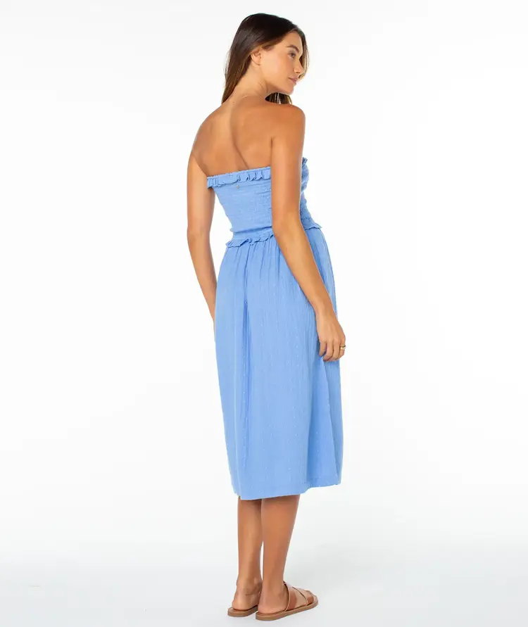 ROXY WOMEN'S AVALON TUBE MIDI | CORNFLOWER BLUE