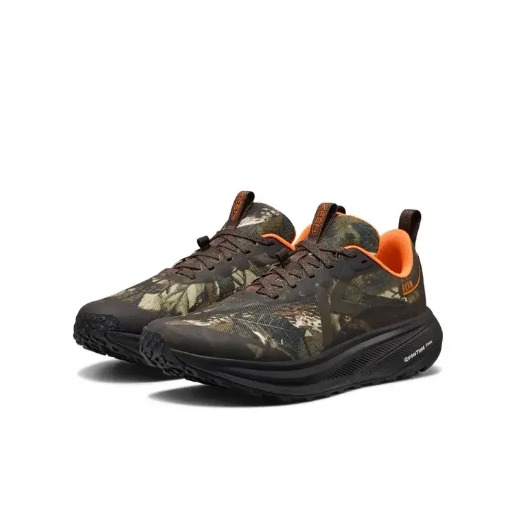 KEEN MEN'S ROAM TRAIL RUNNING SHOE | CAMO/ORANGE