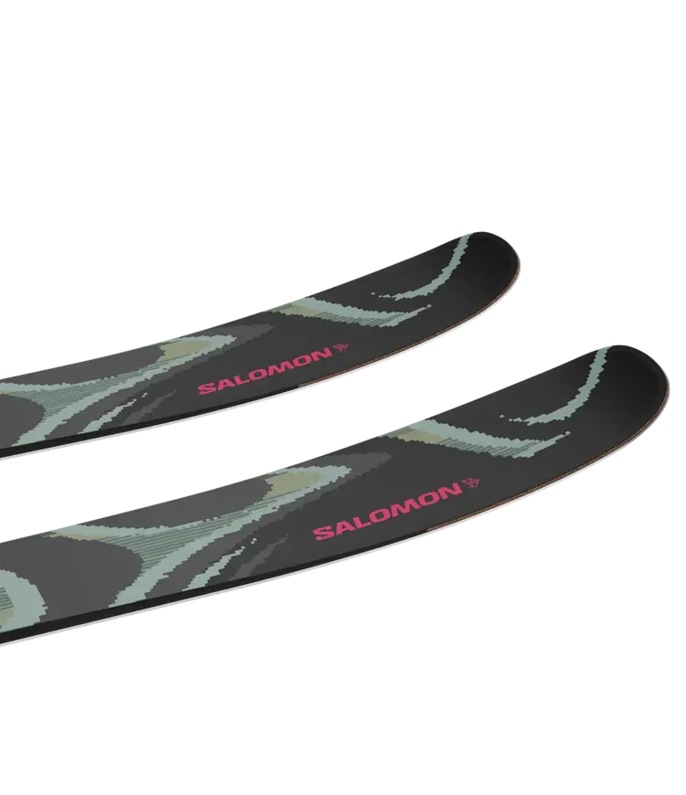 SALOMON QST 100 SKIS | BLACK