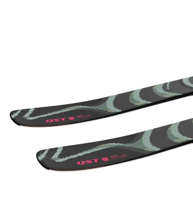 SALOMON QST 100 SKIS | BLACK