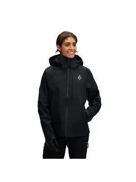 BLACK DIAMOND WOMEN'S RECON STRETCH SHELL | BLACK