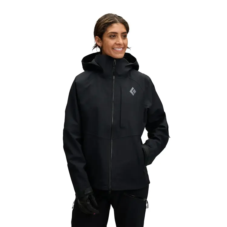 BLACK DIAMOND WOMEN'S RECON STRETCH SHELL | BLACK