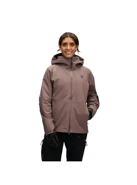 BLACK DIAMOND WOMEN'S RECON INSULATED SHELL | DARK MAUVE