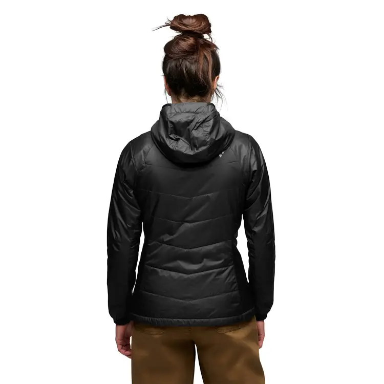 BLACK DIAMOND WOMEN'S SOLUTION 2.0 HOODY | BLACK