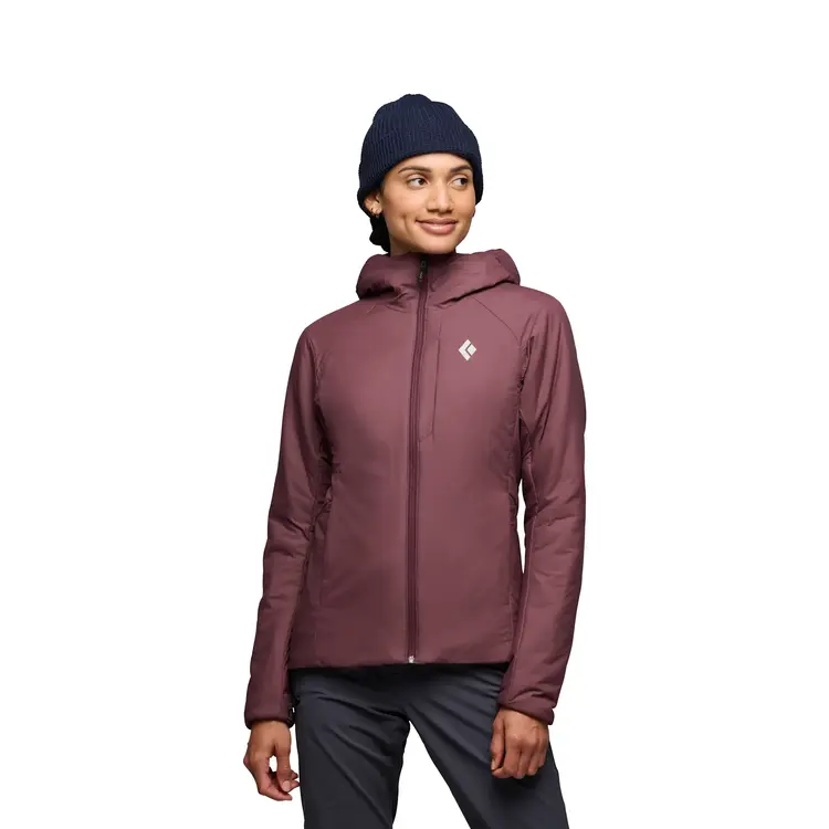BLACK DIAMOND WOMEN'S FIRST LIGHT 2.0 STRETCH HOODY | FIG